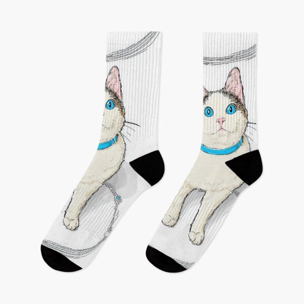 Item preview, Cute Cat Illustration Cartoon Style designed and sold by Grafititee.