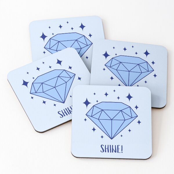 Item preview, Shining Blue Diamond Illustration designed and sold by joleyjl.