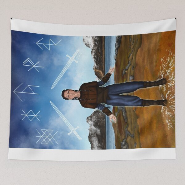 Item preview, Warrior of Light — Viking Magic in Fjord designed and sold by MelZahrArt.