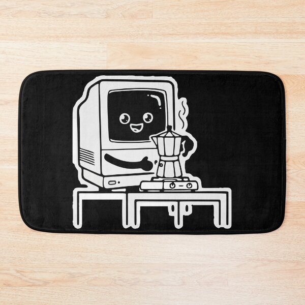 Item preview, Retro Computer & Moka Pot | Pixels & Caffeine designed and sold by Mex Power.