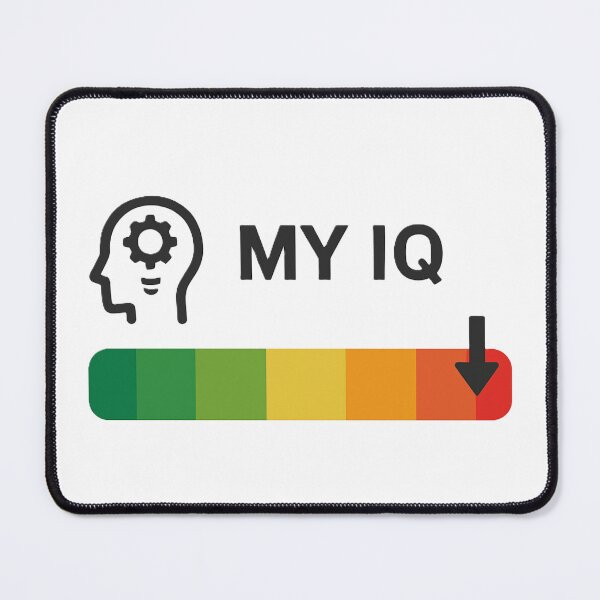 Item preview, My IQ Level Low Energy - Funny Loading Bar IQ Test Saying designed and sold by Pinfinest.