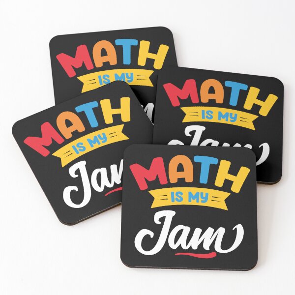 Item preview, Math Is My Jam Funny Math Lover Design designed and sold by Retr0Tshirts.