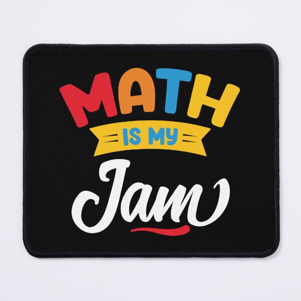 Item preview, Math Is My Jam Funny Math Lover Design designed and sold by Retr0Tshirts.