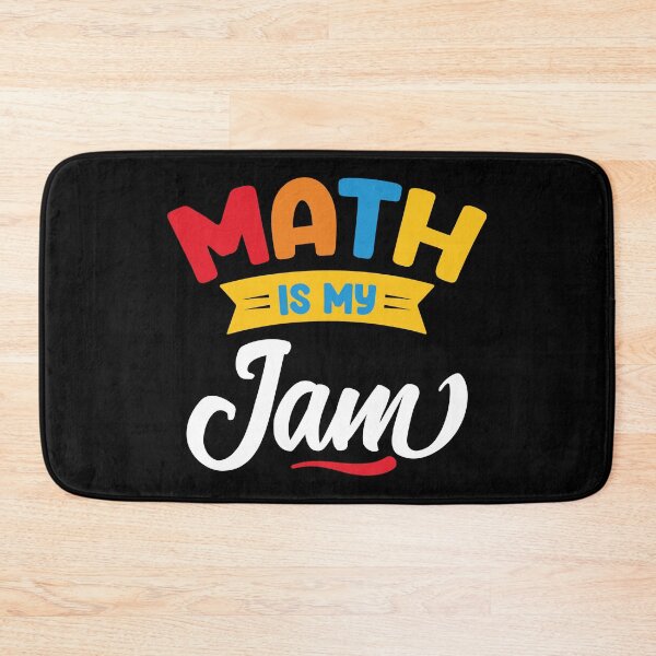 Item preview, Math Is My Jam Funny Math Lover Design designed and sold by Retr0Tshirts.