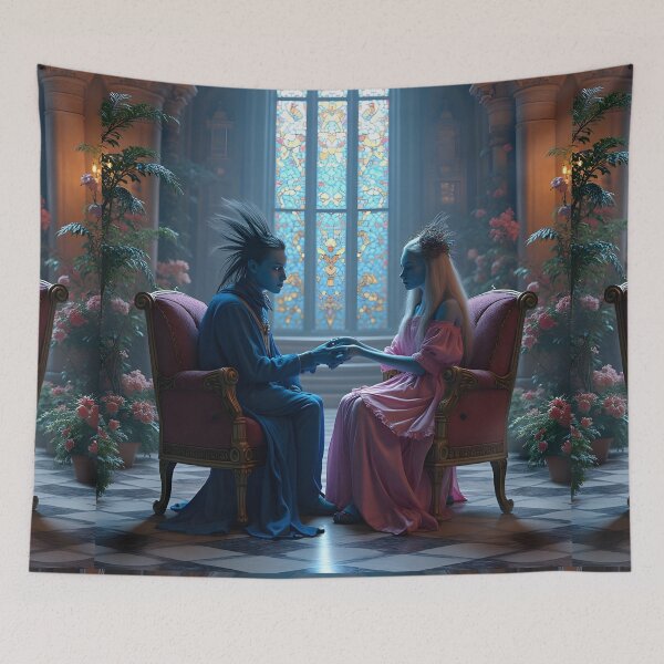 Item preview, Beyond Worlds: An Encounter Beneath the Vaults of Eternity designed and sold by KunstGeist.