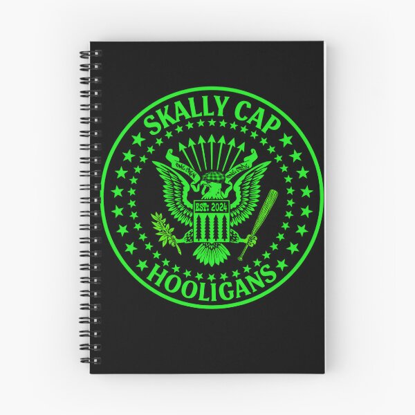 Item preview, Skally Cap Hooligans: Sello Presidencial de Street Punk (Verde y Negro) designed and sold by Skally Cap Hooligans™.