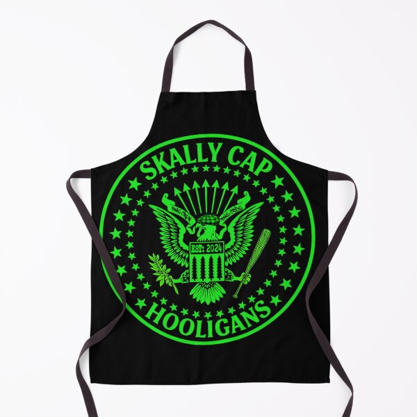 Item preview, Skally Cap Hooligans: Street Punk Presidential Seal (Green and Black) designed and sold by Skally Cap Hooligans™.