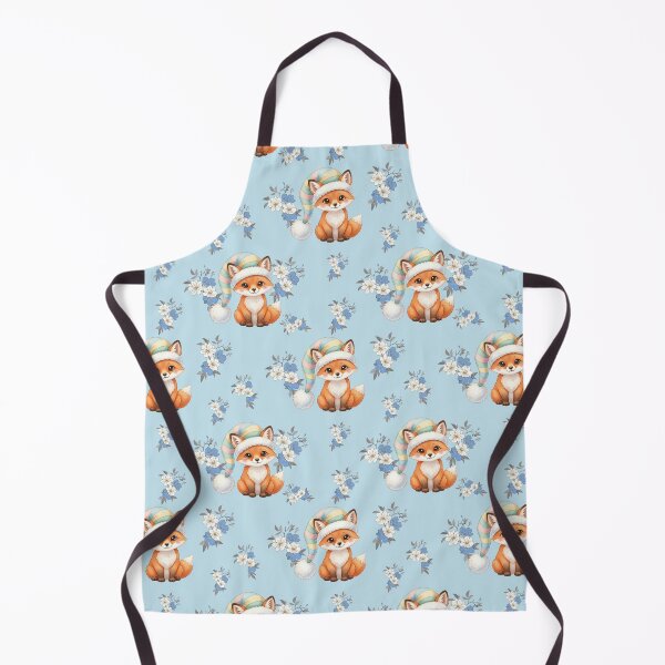 Item preview, Cute Fox Floral Seamless Pattern designed and sold by Atchara-Siri.