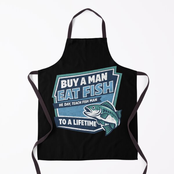 Item preview, Buy A Man Eat Fish Wisdom designed and sold by FreshVibe Prints.