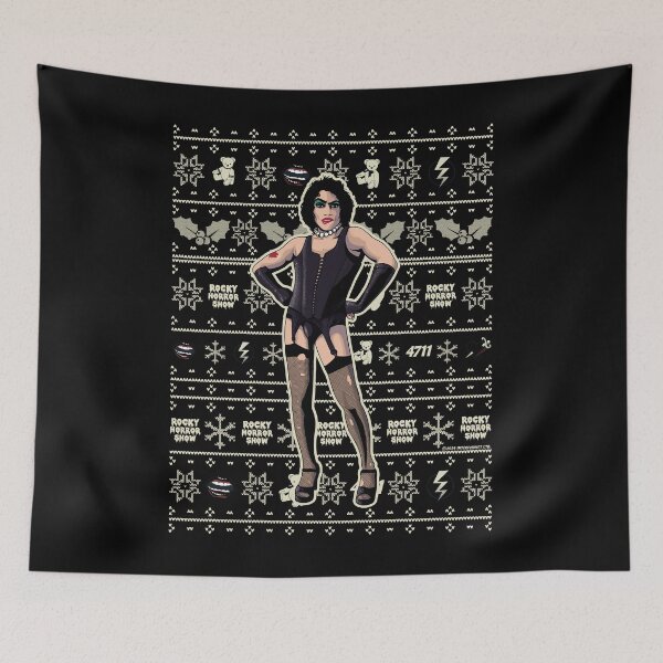 Item preview, Rocky Horror Show Christmas Knit Pattern Dr Frank N Furter designed and sold by All-And-Every.