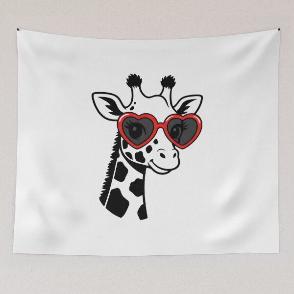Item preview, Valentine's Day, Giraffe, Women Valentine Gift, Cute Valentines Day, Valentines Day designed and sold by DesignDenDo ⭐⭐⭐⭐⭐.