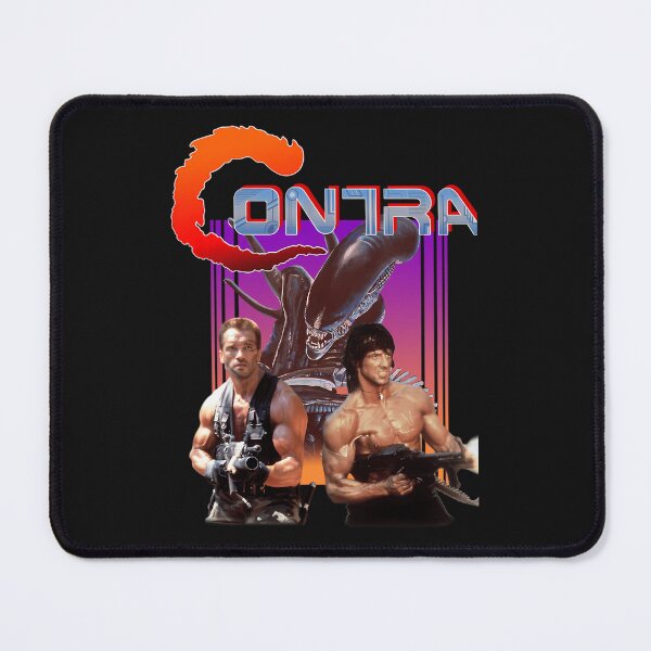Item preview, Contra Movie Game Arnold Schwarzenegger Vs Sylvester Stallone designed and sold by Mk1SIMO.