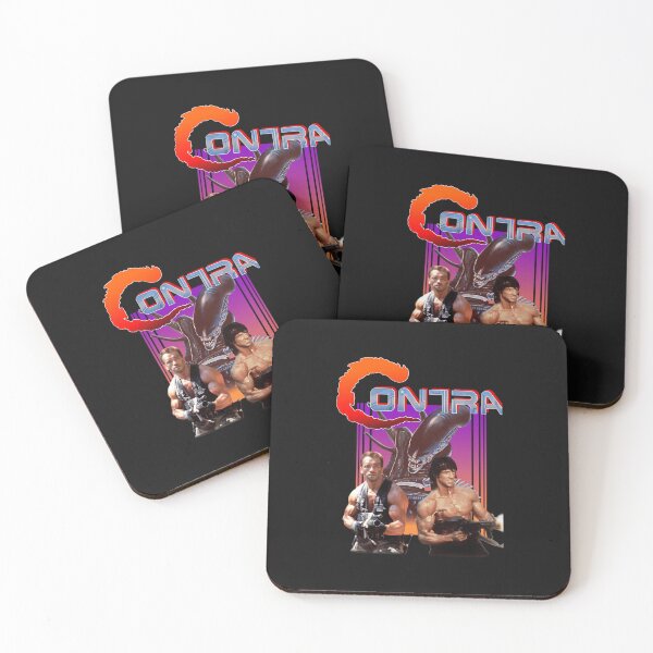 Item preview, Contra Movie Game Arnold Schwarzenegger Vs Sylvester Stallone designed and sold by Mk1SIMO.