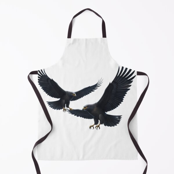 Item preview, Dark Fantasy Eagle Love in Storm – Valentine Wildlife Art designed and sold by NeoTeeFusion.