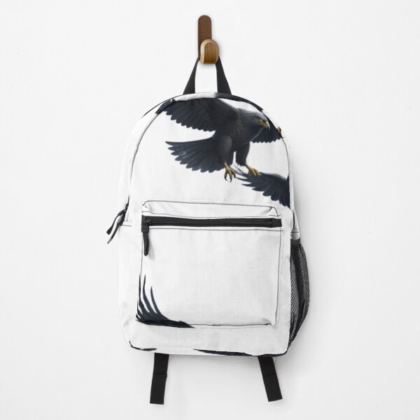 Item preview, Dark Fantasy Eagle Love in Storm – Valentine Wildlife Art designed and sold by NeoTeeFusion.