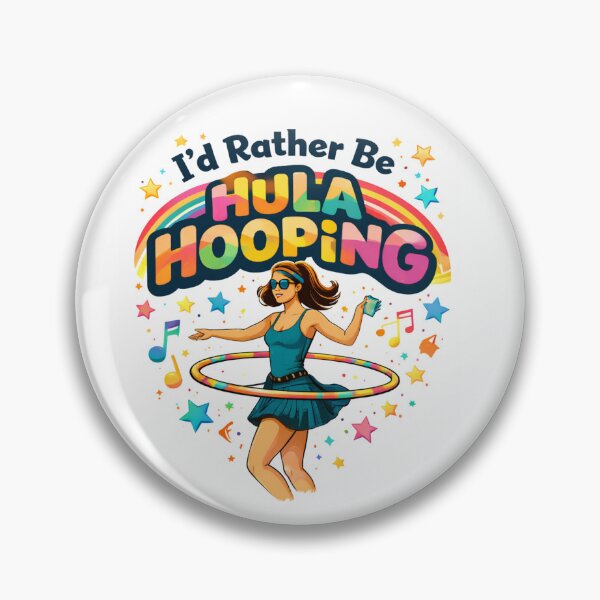 Item preview, I'd rather be hula hooping designed and sold by Darksun427.