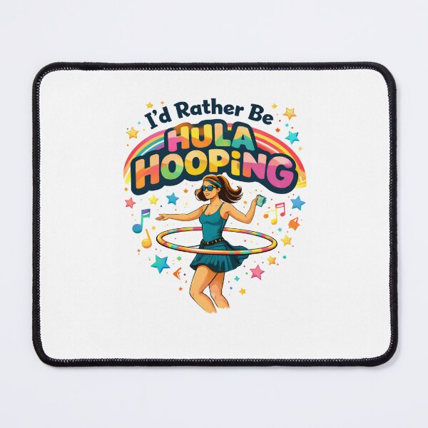 Item preview, I'd rather be hula hooping designed and sold by Darksun427.