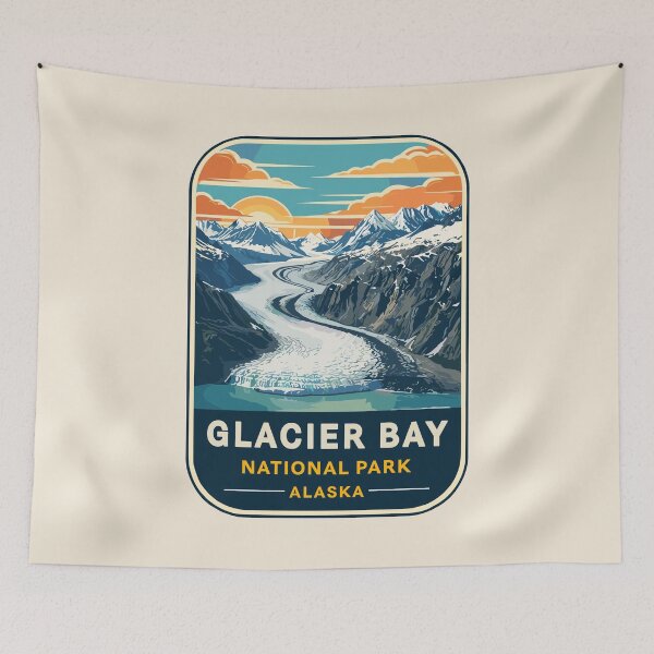 Item preview, Glacier Bay National Park Alaska Sticker designed and sold by Gideon Emmerich.