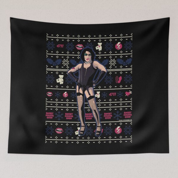 Item preview, Rocky Horror Show Dr Frank N Furter Christmas Knit Pattern designed and sold by All-And-Every.