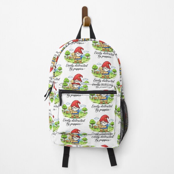 Item preview, Easily Distracted by Puppies Gnome designed and sold by Moriarty's Digital Visions.