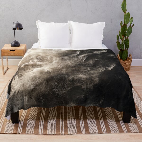 Item preview, Ethereal Smoke - Textured Light and Shadow Abstract designed and sold by Caspereickeart.