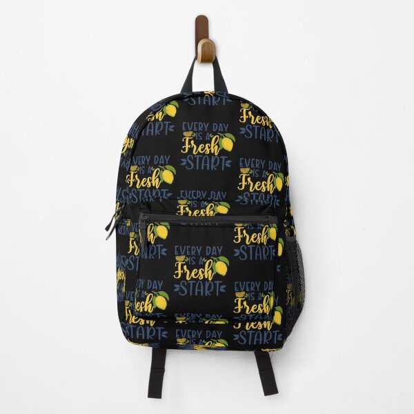 Item preview, Every Day Fresh Start Motivational Lemon Graphic designed and sold by Blok45.