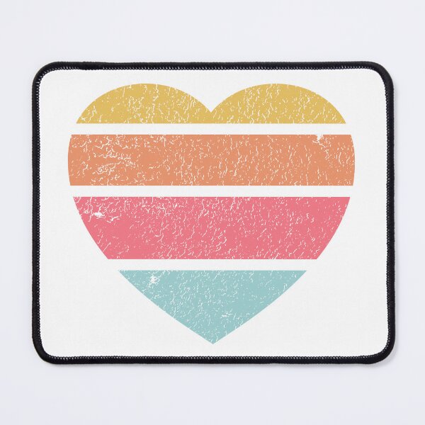 Item preview, Retro Sunset Heart – Vintage Love Aesthetic Design designed and sold by Omefis.