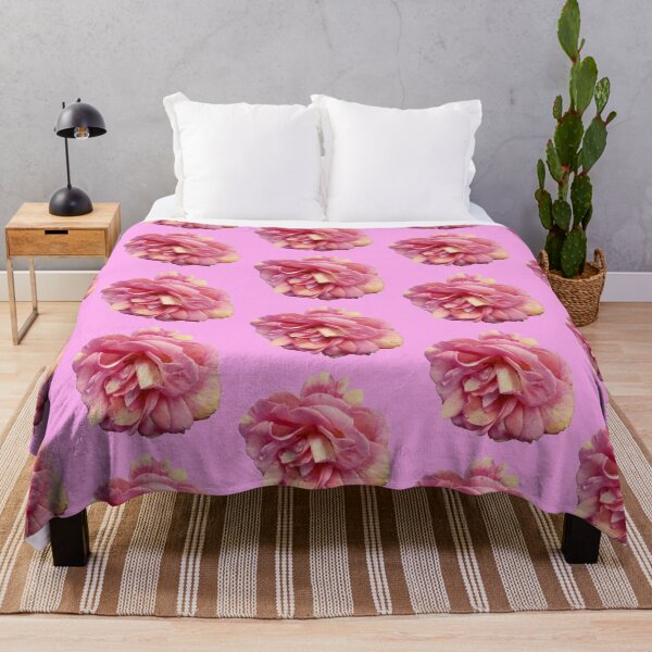 Item preview, pink/yellow pastel rose flower sticker designed and sold by inainart.