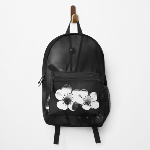 Item preview, Blooming wild strawberry in contrasting monochrome. designed and sold by NaturePhotography.