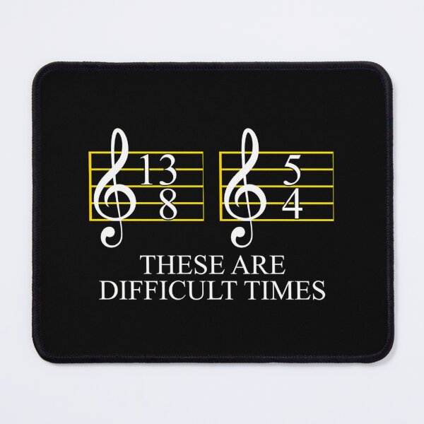 Item preview, Music These Are Difficult Times designed and sold by PPEAKTH.
