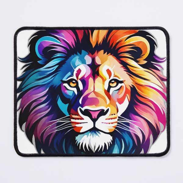 Item preview, lion colorful designed and sold by shirtz4me.