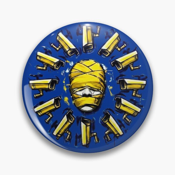 Item preview, 監視 (Kanshi) – The Surveillance Union designed and sold by The Anti-Utopian.