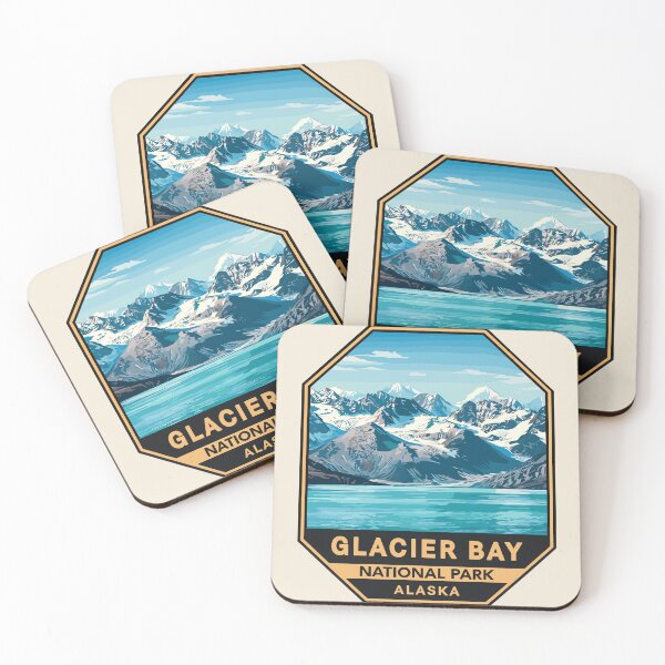 Item preview, Glacier Bay National Park Alaska Sticker designed and sold by Gideon Emmerich.