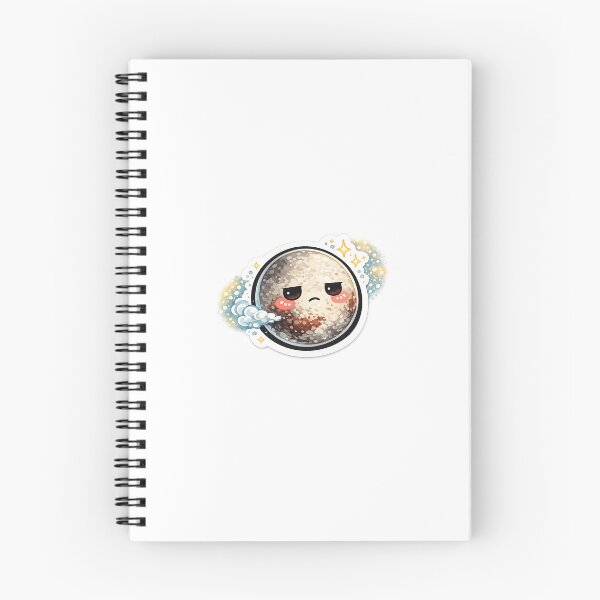 Item preview, Charon Sticker (Deadpan Companion Of Pluto) designed and sold by SnugglePod Studio.