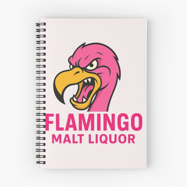 Item preview, Aggressive Retro Flamingo Malt Liquor Mascot designed and sold by TonyFlamingo.