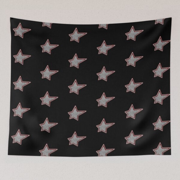 Item preview, red y2k star designed and sold by LunaGr.