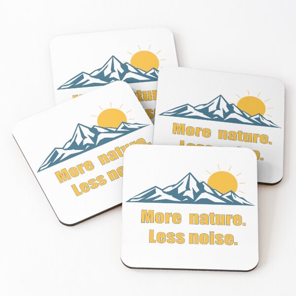 Item preview, More Nature Less Noise designed and sold by Pixel&Palette Studio.