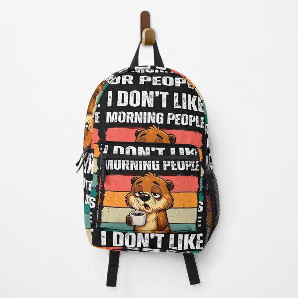 Item preview, I Don't Like Morning People Or Mornings Or People Groundhog designed and sold by erozzz.