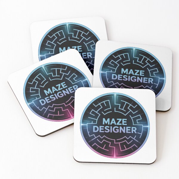 Item preview, Professional maze designer logo for gaming and puzzle enthusiasts designed and sold by Creative88Art.