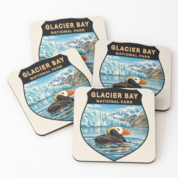 Item preview, Glacier Bay National Park Alaska Sticker designed and sold by Gideon Emmerich.