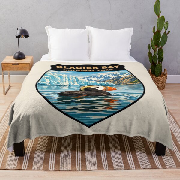Item preview, Glacier Bay National Park Alaska Sticker designed and sold by Gideon Emmerich.