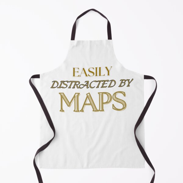 Item preview, Easily Distracted By Maps designed and sold by BySusanaCorner.