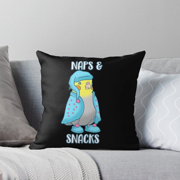 Item preview, Naps & Snacks - Cockatiel designed and sold by FandomizedRose.