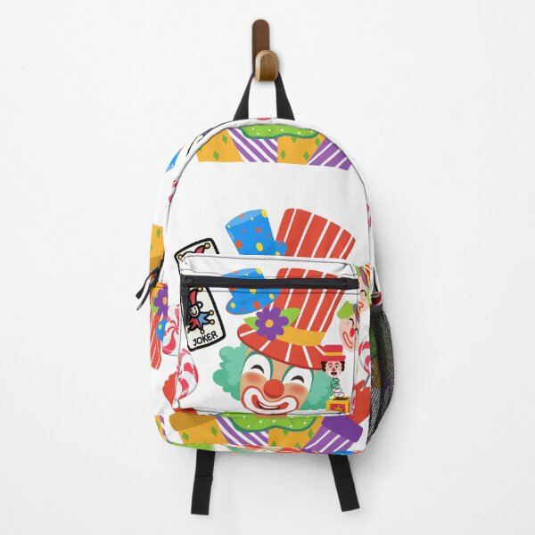 Item preview, Colorful Happy Clown Illustration – Fun Circus Cartoon Design designed and sold by GoldenSparkleShop.