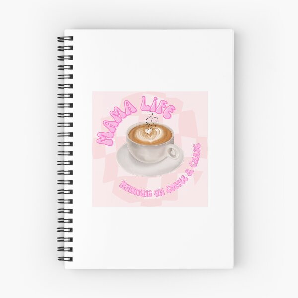 Item preview, Mama Life Running on Coffee & Chaos | Junk Journal designed and sold by Halb92.