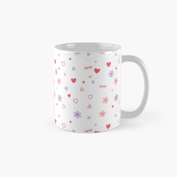 Item preview, Cute Valentine Floral Heart Seamless Pattern designed and sold by FashioonTrends.