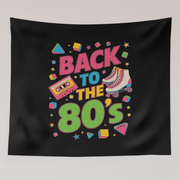 Item preview, Back To 80's 1980s Eighties Costume Party designed and sold by angolinnArt.