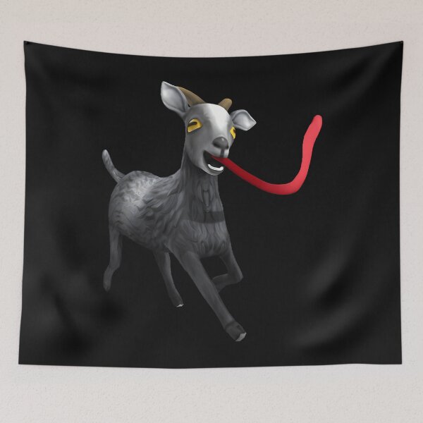 Item preview,  Goat Simulator Long Tongue Goat designed and sold by Rikuvera.
