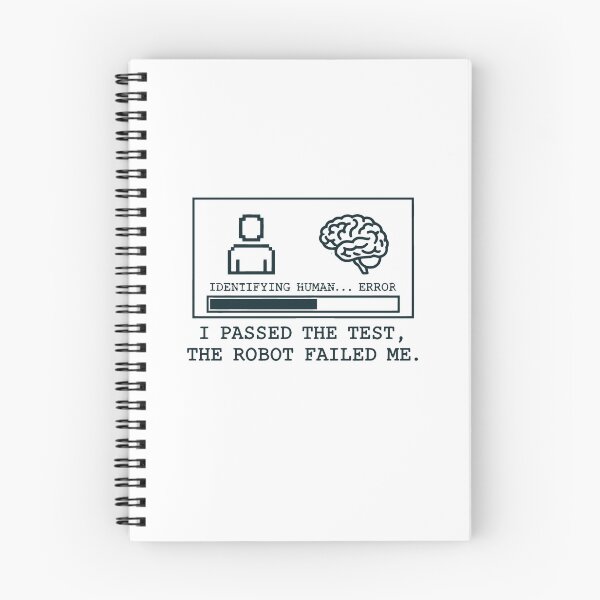 Item preview, I Passed The Turing Test - Identifying Human Error Logic Art designed and sold by SplashTastic.