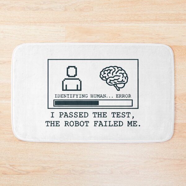Item preview, I Passed The Turing Test - Identifying Human Error Logic Art designed and sold by SplashTastic.